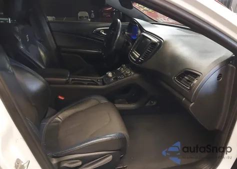 2015 Chrysler 200 S из США, поврежденный, VIN 1C3CCCBG0FN505200